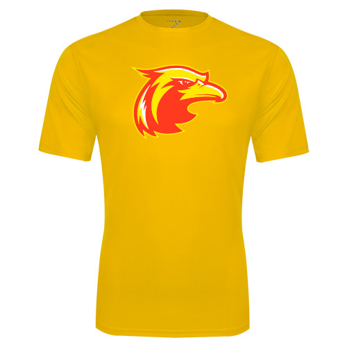  Gold Performance Tee - Thunderbird Head