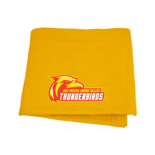  Gold Sweatshirt Blanket - Primary Logo