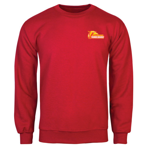  Red Fleece Crew - Primary Logo