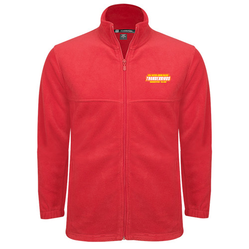  Red Fleece Full Zip Jacket - Booster Club