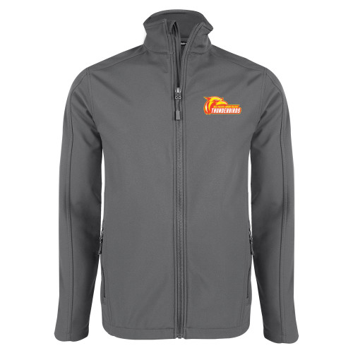  Charcoal Softshell Jacket - Primary Logo