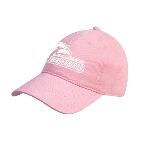  Pink Unstructured Adjustable Low Profile Cap - Primary Logo