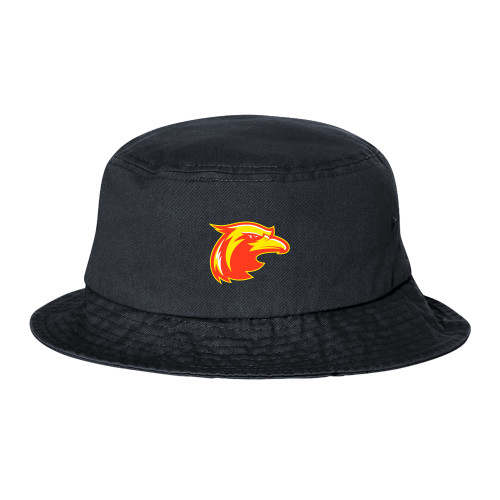  Sportsman Black Bucket Hat - Thunderbird Head