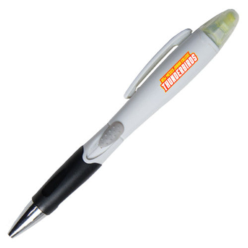  Blossom White Pen/Highlighter - Thunderbirds Word Mark