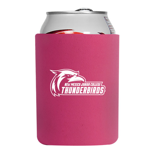  Neoprene Hot Pink Can Holder - Primary Logo
