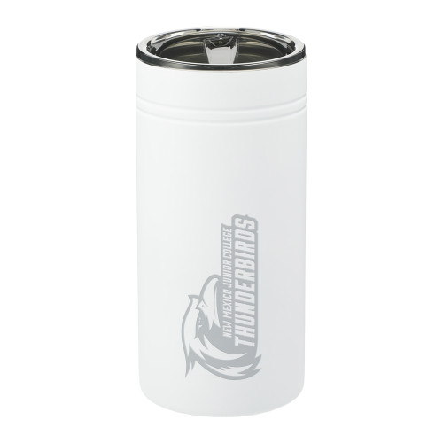  Sherpa Vacuum White Tumbler & Insulator 12oz - Primary Logo Engraved