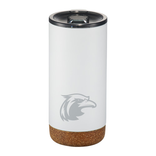  Valhalla Vacuum Insulated White Tumbler 16oz - Thunderbird Head Engraved