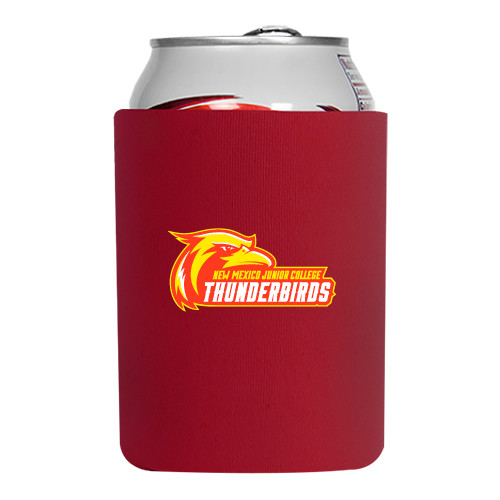  Neoprene Red Can Holder - Primary Logo