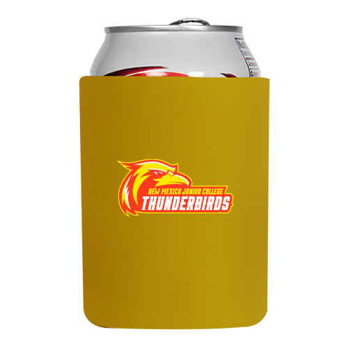  Neoprene Gold Can Holder - Primary Logo