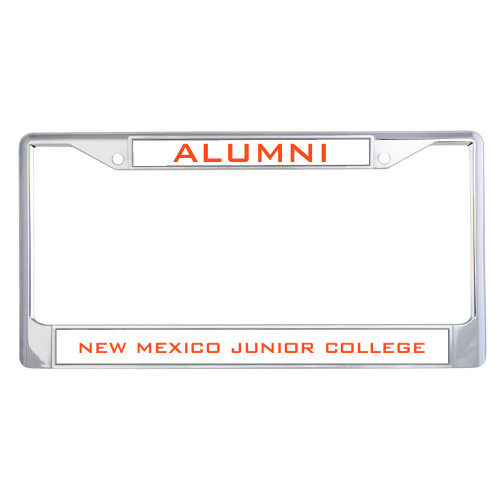  Alumni Metal License Plate Frame in Chrome - Alumni