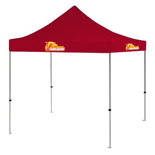  9 ft x 9 ft Red Tent - Primary Logo