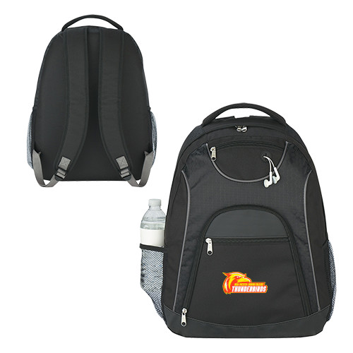  The Ultimate Black Computer Backpack - Primary Logo