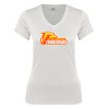 Thumbnail image for  Next Level Womens White Ideal V Tee