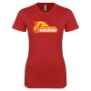 Thumbnail image for  Next Level Womens Red Boyfriend Tee