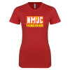 Thumbnail image for  Next Level Womens Red Boyfriend Tee