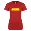 Thumbnail image for  Next Level Womens Red Boyfriend Tee