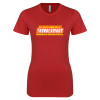 Thumbnail image for  Next Level Womens Red Boyfriend Tee