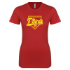 Thumbnail image for  Next Level Womens Red Boyfriend Tee