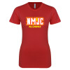 Thumbnail image for  Next Level Womens Red Boyfriend Tee