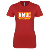 Thumbnail image for  Next Level Womens Red Boyfriend Tee