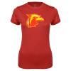 Thumbnail image for  Womens Red Performance Tee
