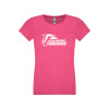 Thumbnail image for  Next Level Girls Fuchsia Fashion Fit T Shirt