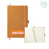 Thumbnail image for  5.5 x 8.5 Natural FSC Mix Recycled Leather Bound Journal