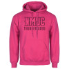Thumbnail image for  Womens Fuchsia Fleece Hoodie