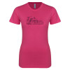 Thumbnail image for  Next Level Womens Fuchsia Boyfriend Tee