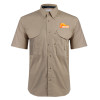 Thumbnail image for  Khaki Fishing Shirt Performance Short Sleeve
