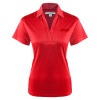 Thumbnail image for  Womens Red Performance Fine Jacquard Polo