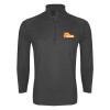 Thumbnail image for  Sport Tek Charcoal Sport Wick Stretch 1/2 Zip Pullover
