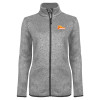 Thumbnail image for  Womens Grey Heather Fleece Jacket