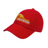 Thumbnail image for  Red Unstructured Adjustable Low Profile Hat