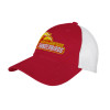 Thumbnail image for  Red/White Mesh Back Unstructured Low Profile Hat