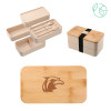 Thumbnail image for  Stackable Bamboo Fiber Beige Bento Box