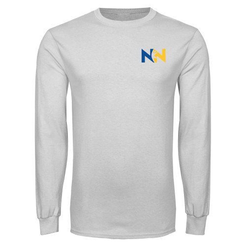  White Long Sleeve T Shirt - Near North Health Primary Mark