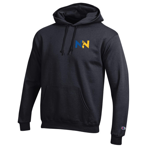  Champion Black Fleece Hoodie - Near North Health Primary Mark