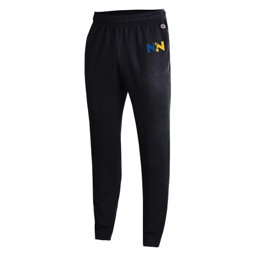 Champion Black Powerblend Fleece Jogger - Near North Health Primary Mark