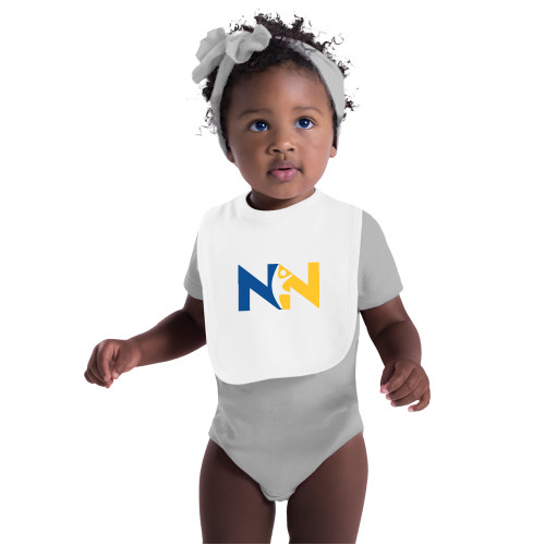  White Baby Bib - Near North Health Primary Mark