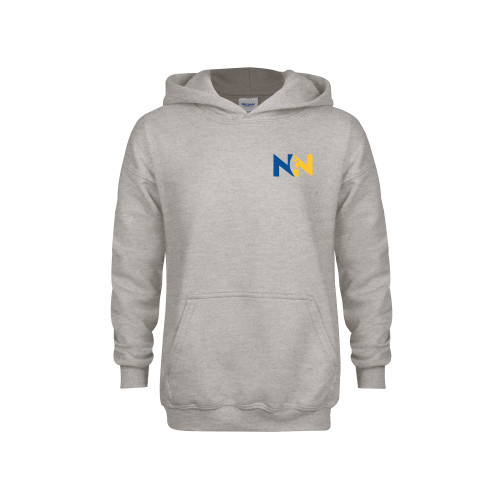 Youth Grey Fleece Hood - Near North Health Primary Mark