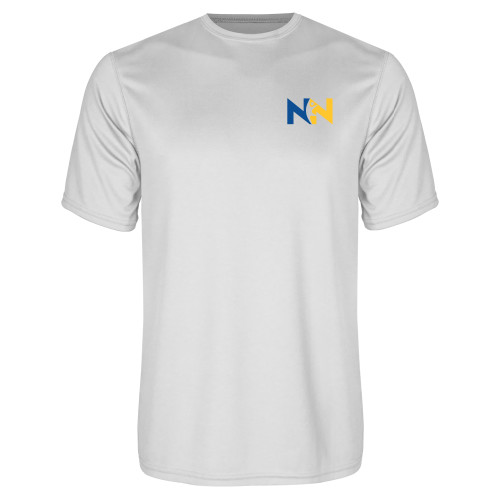  White Performance Tee - Near North Health Primary Mark