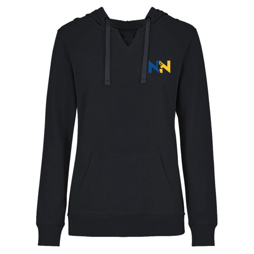  Womens Plus Black Hoodie - Near North Health Primary Mark