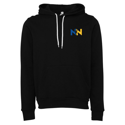  Bella + Canvas Black Fleece Hood - Near North Health Primary Mark