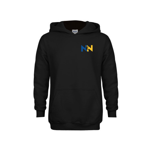  Youth Black Fleece Hoodie - Near North Health Primary Mark