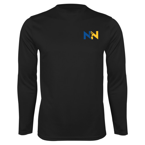  Black Performance Long Sleeve Shirt - Near North Health Primary Mark
