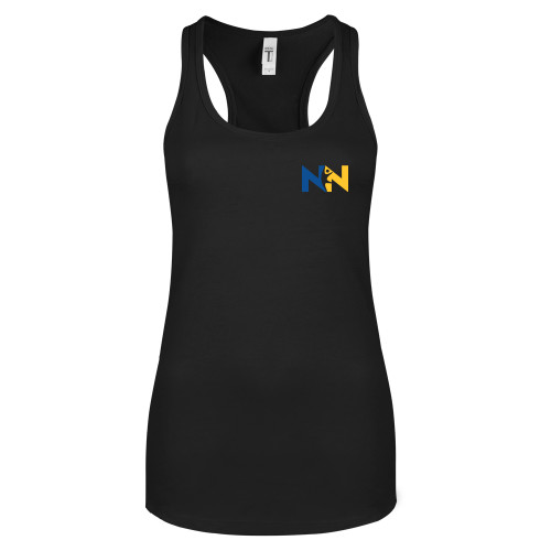  Next Level Womens Black Racerback Tank  - Near North Health Primary Mark