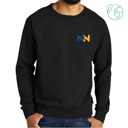  Allmade Black Organic French Terry Crewneck Sweatshirt - Near North Health Primary Mark