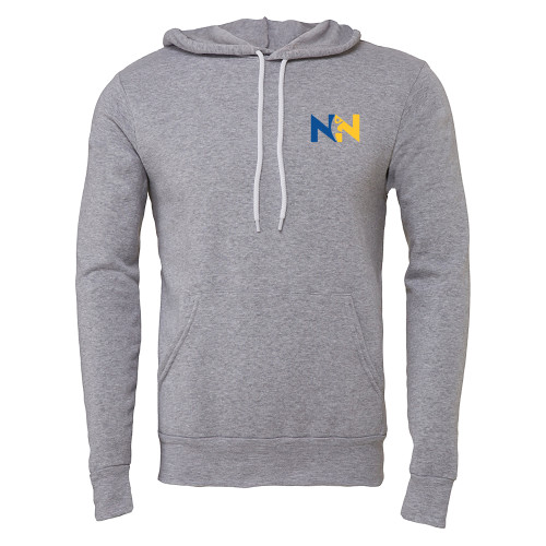  Bella + Canvas Heather Grey Fleece Hood - Near North Health Primary Mark