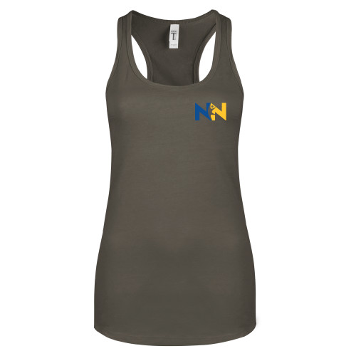  Next Level Womens Charcoal Racerback Tank  - Near North Health Primary Mark